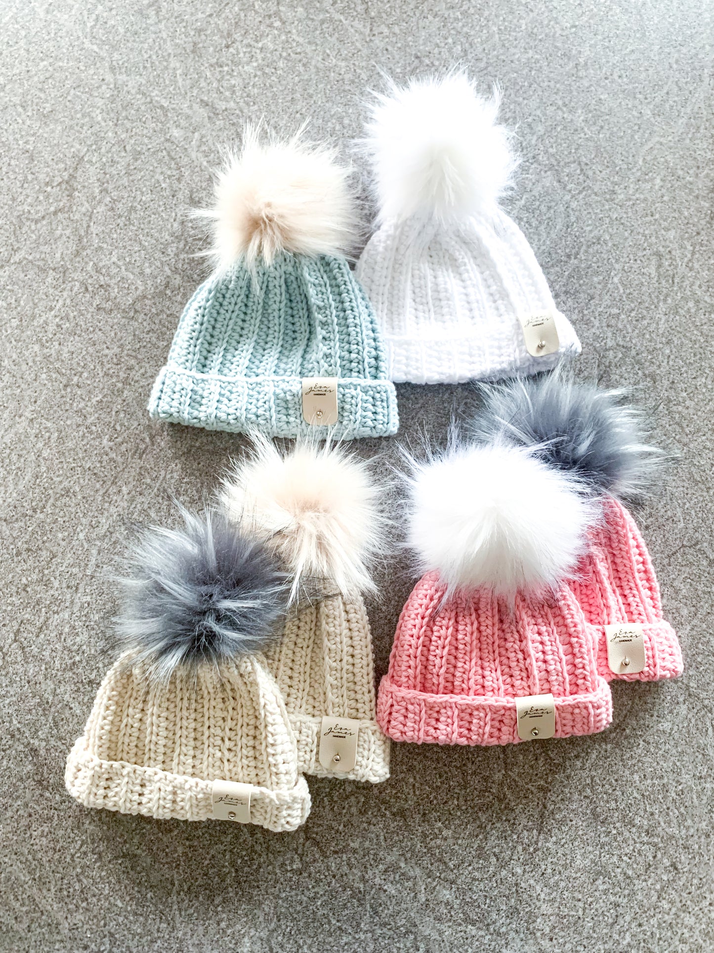 Pom Pom Hat - Newborn