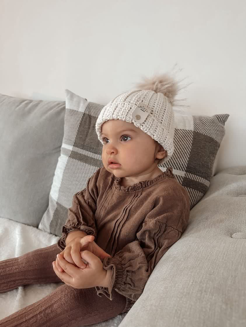 Pom Pom Hat - Newborn